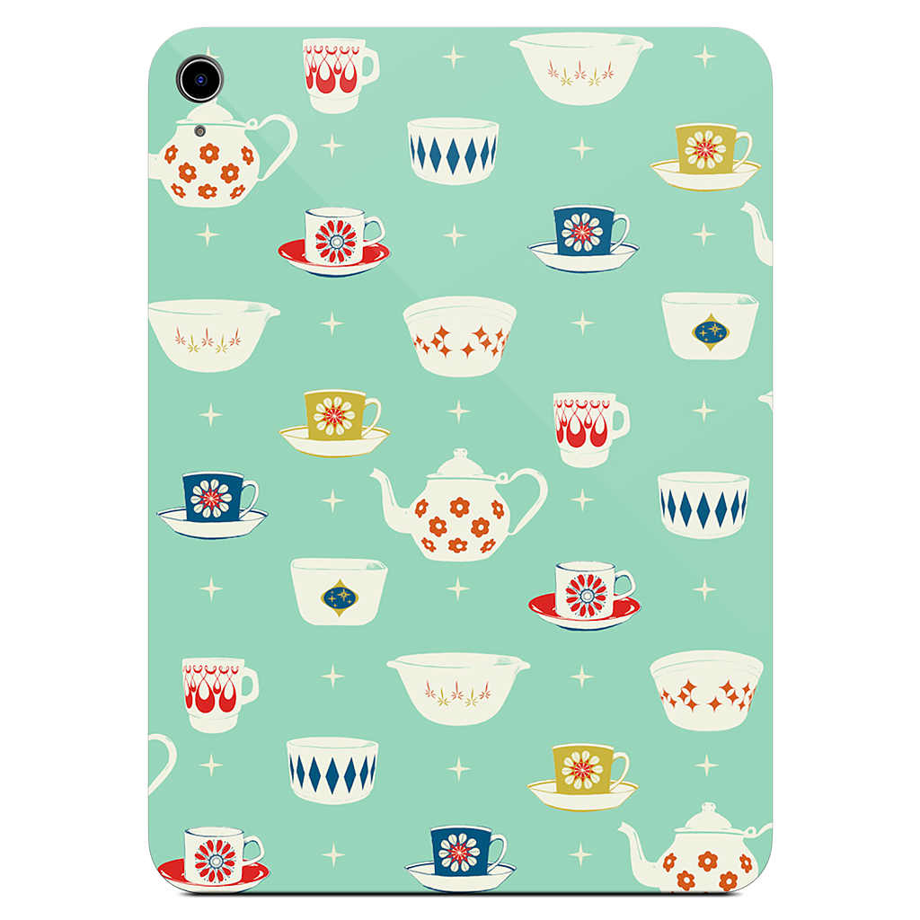 Happy Dishes iPad Skin