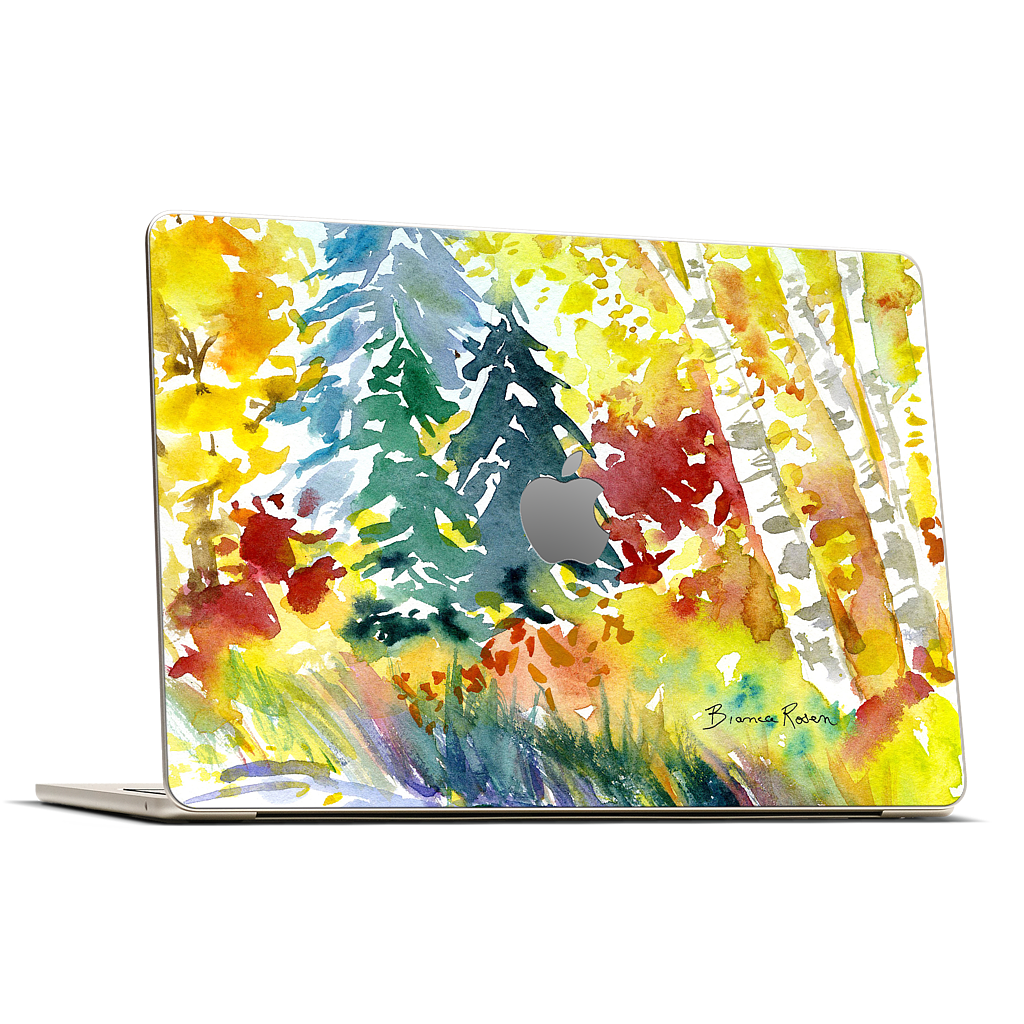 Fall Trees MacBook Skin