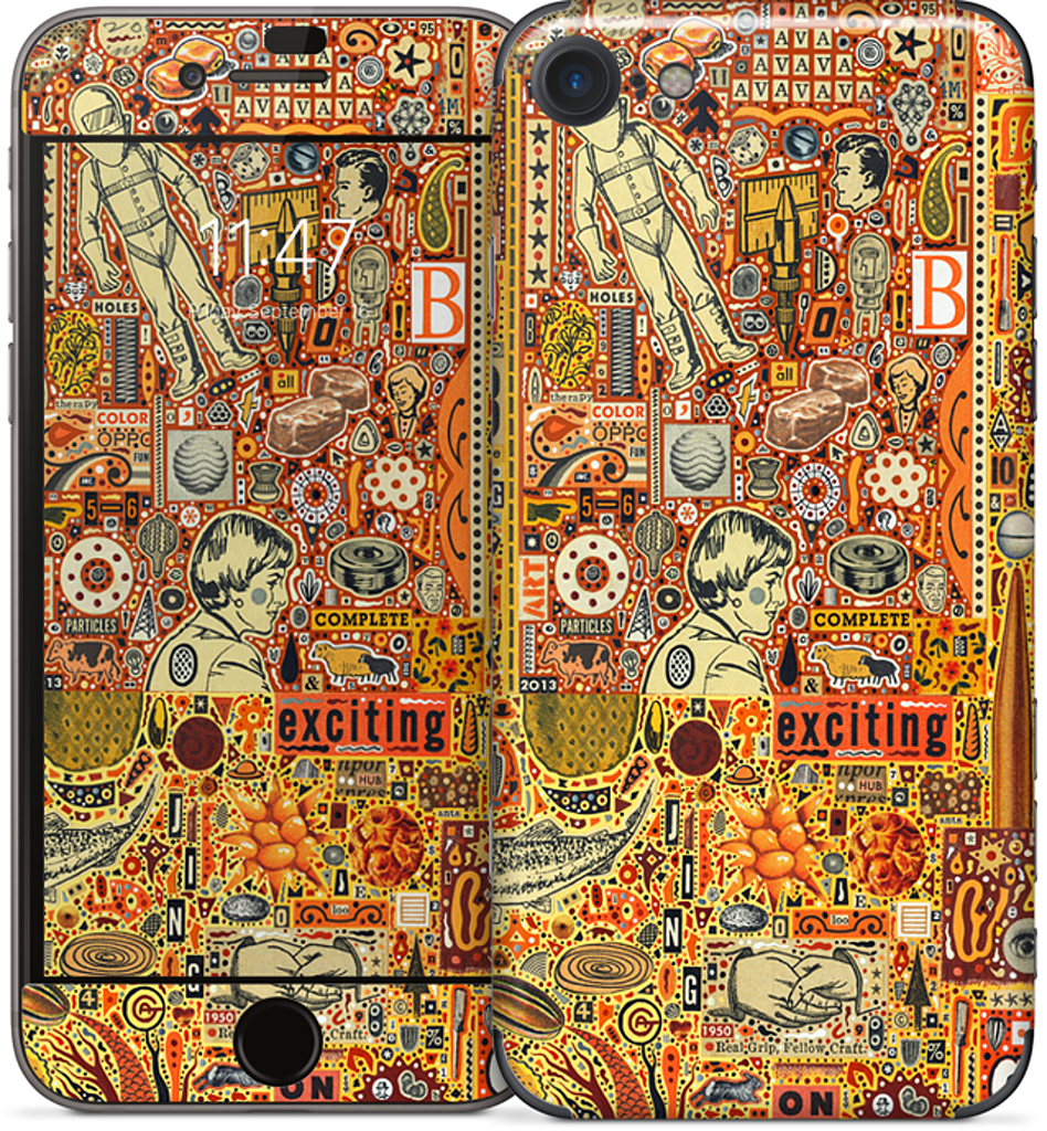 The Golding Time Master iPhone Skin