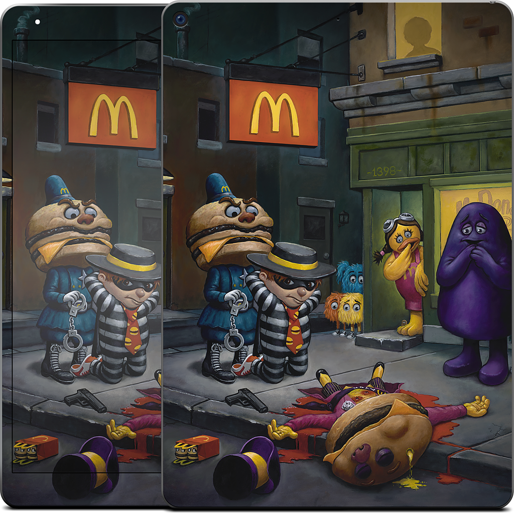 McCheese Gets Greased iPad Skin