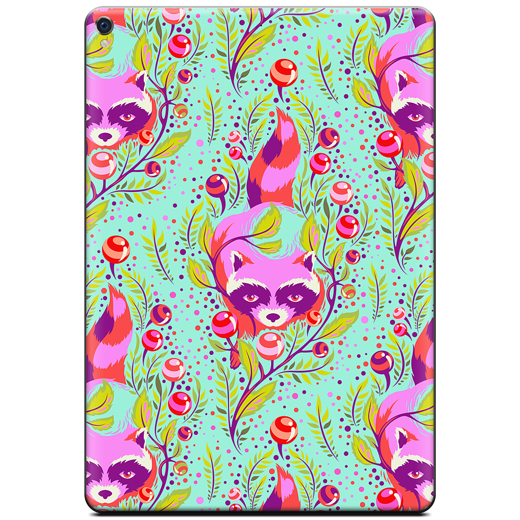 Raccoon Poppy iPad Skin