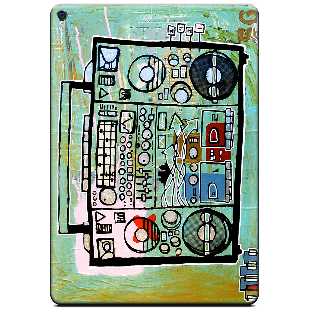 Ghetto Blaster iPad Skin