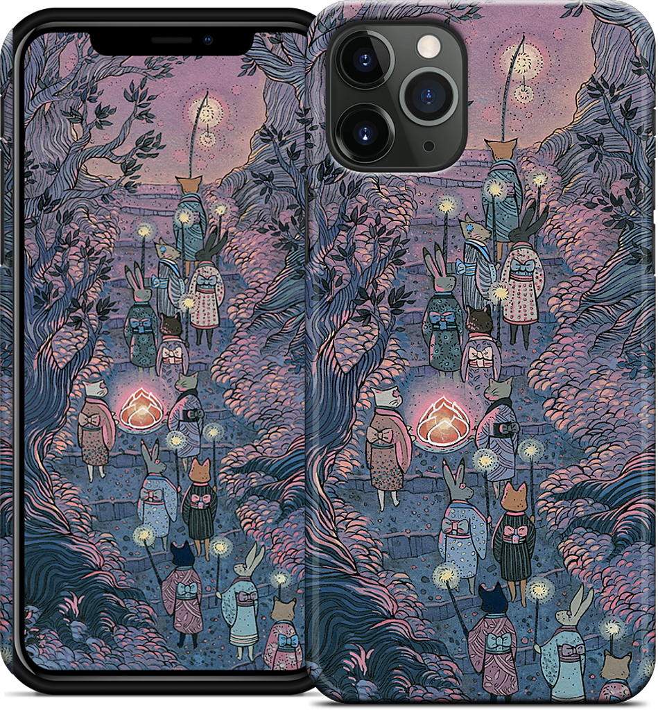 Woodland Procession iPhone Case