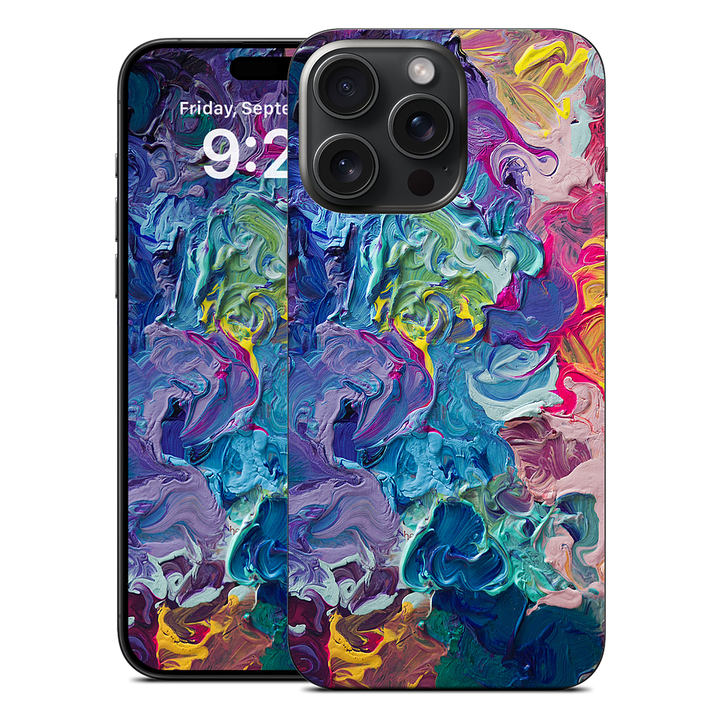 Rainbow Flow Abstract iPhone Skin