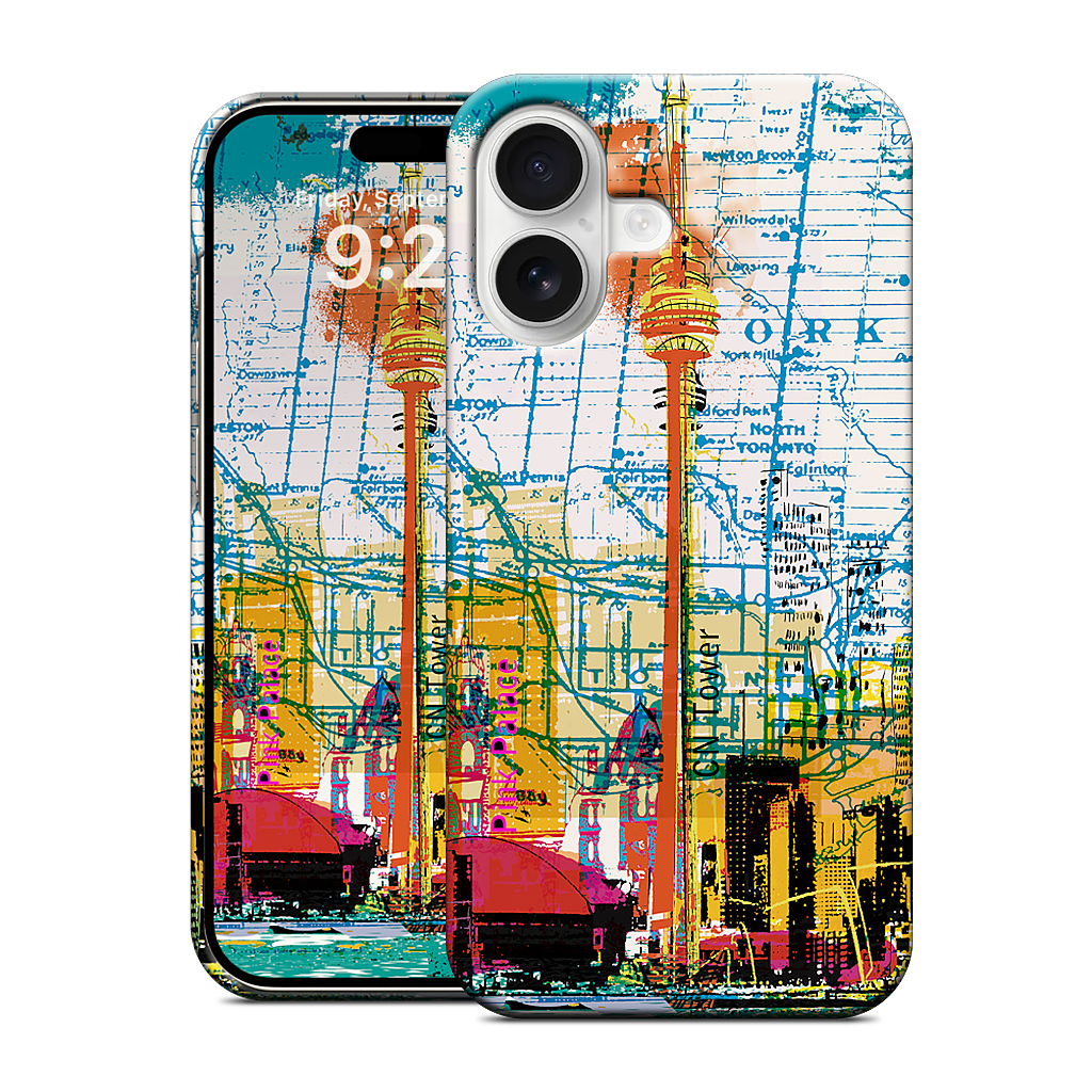 Toronto Skyline iPhone Case