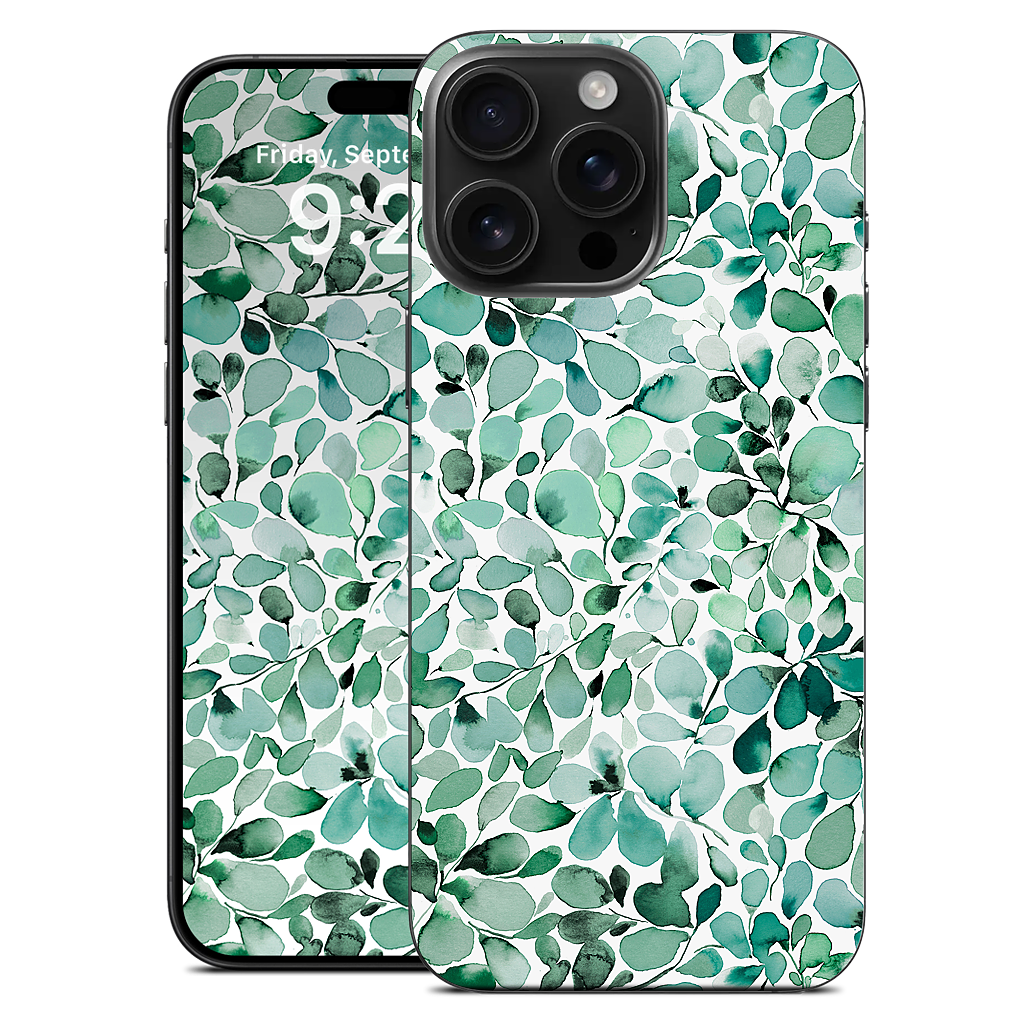 Eucalyptus Leafy Green iPhone Skin