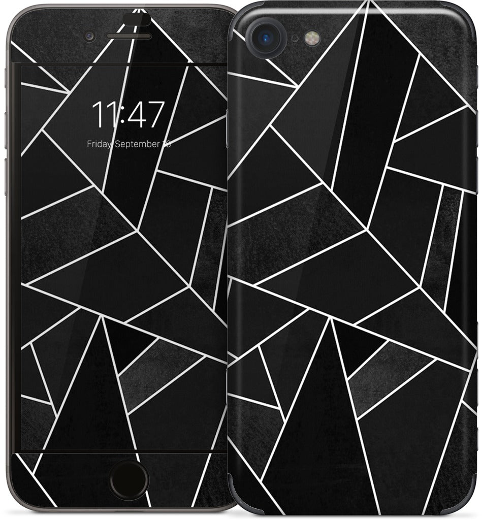 Black Stone iPhone Skin