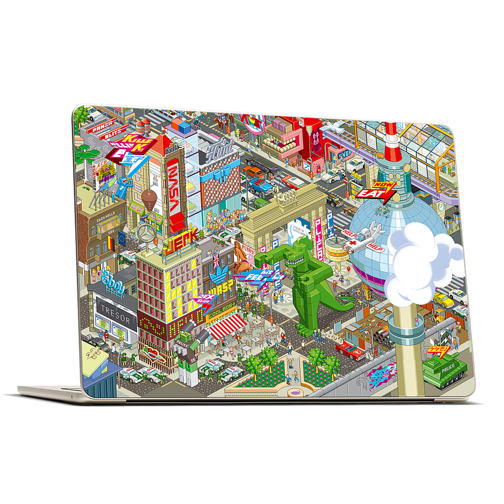 Berlin MacBook Skin