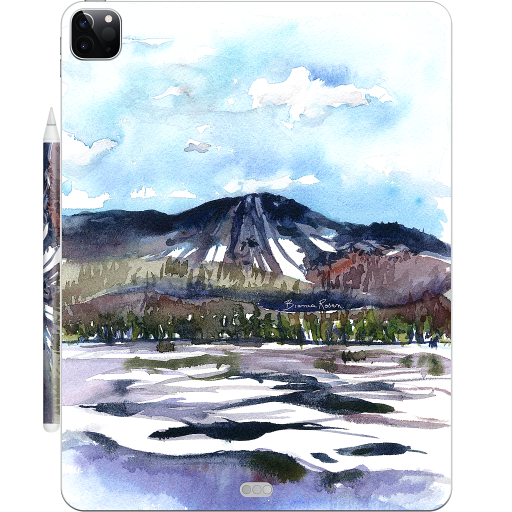 Ski Mountain iPad Skin