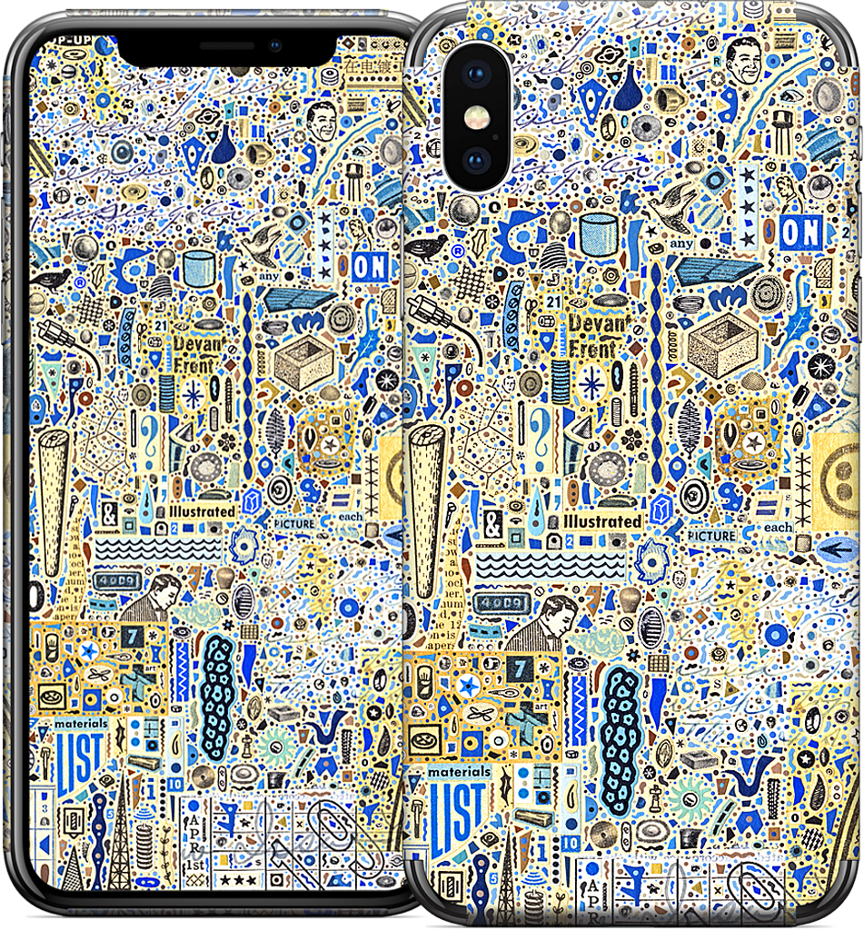 Particulates iPhone Skin