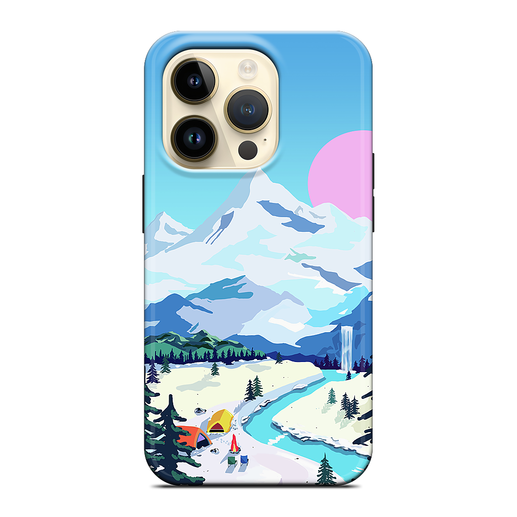 Mountains iPhone Case