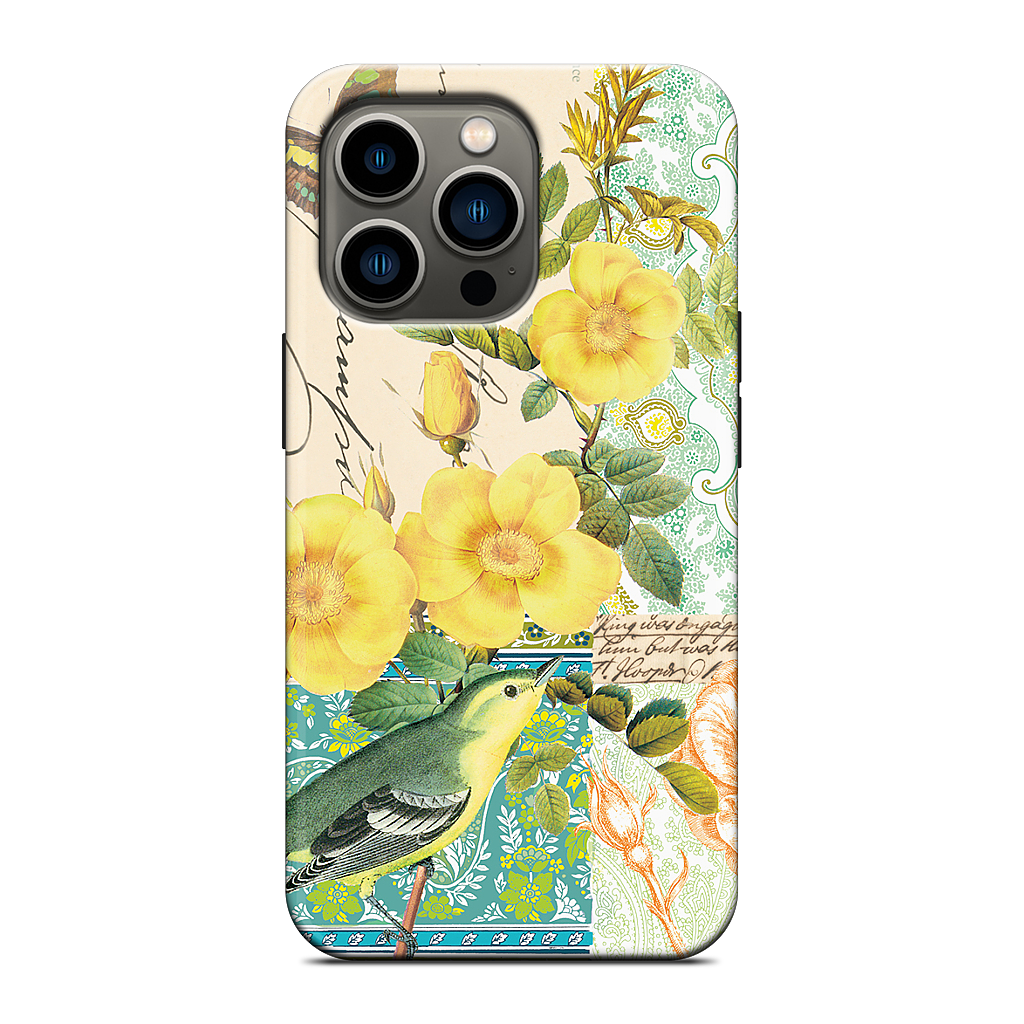 Yellow Bird iPhone Case