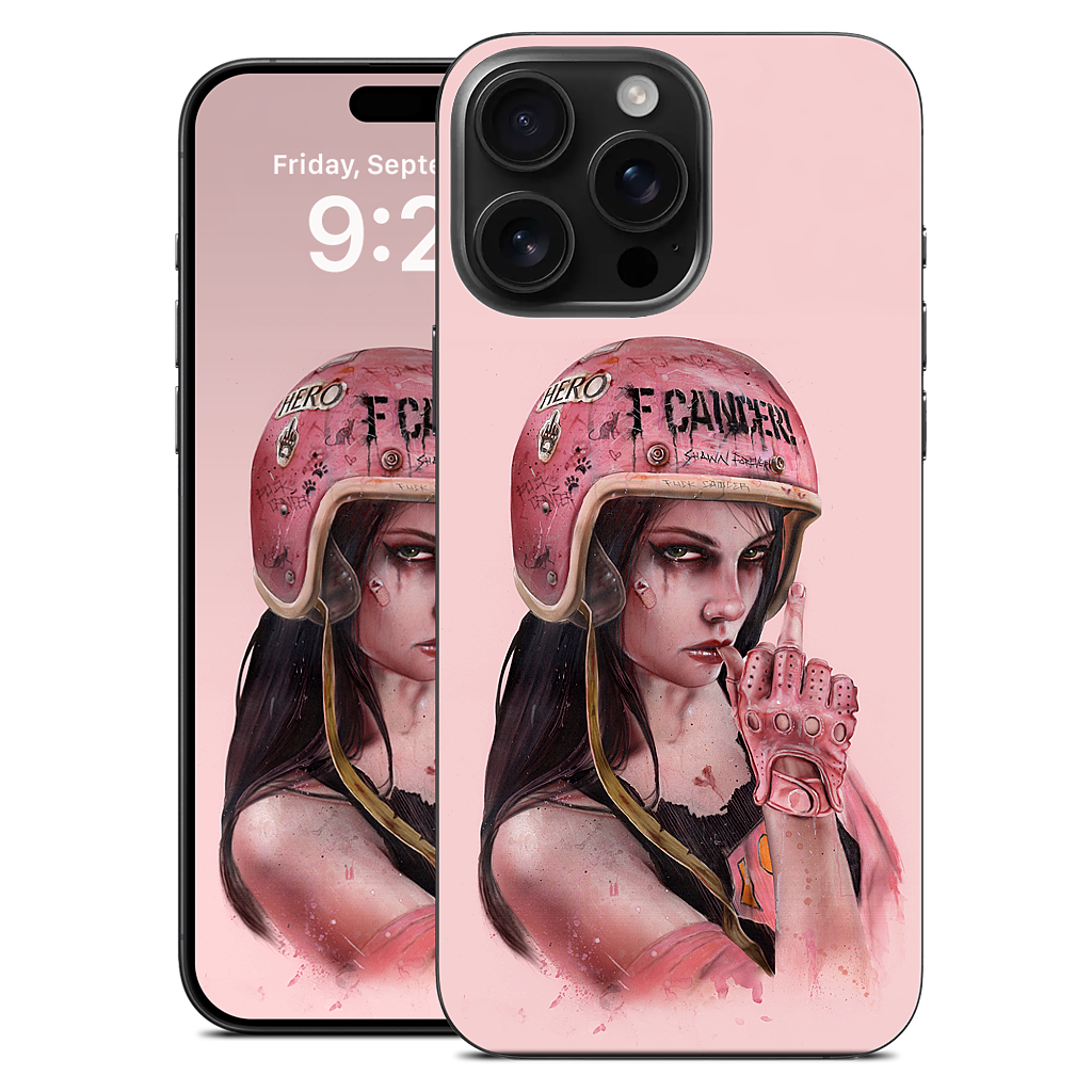 F Cancer iPhone Skin