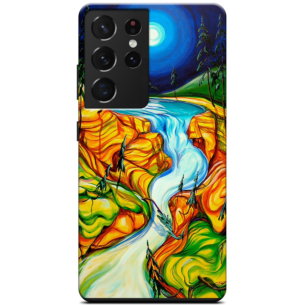 Cup Of Life Athabasca Falls Jasper Samsung Case