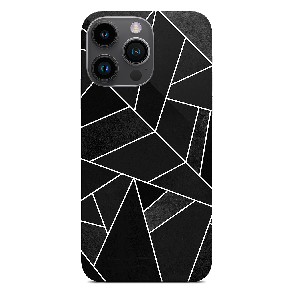 Black Stone iPhone Skin