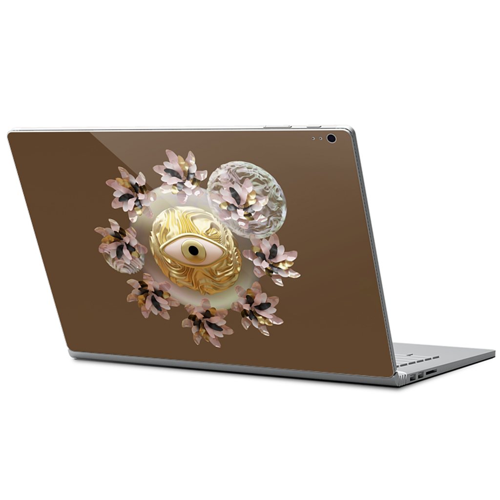 Golden Flowers Microsoft Skin