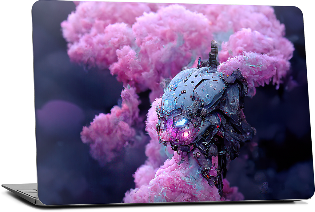 Cotton Candy Mechs MacBook Skin