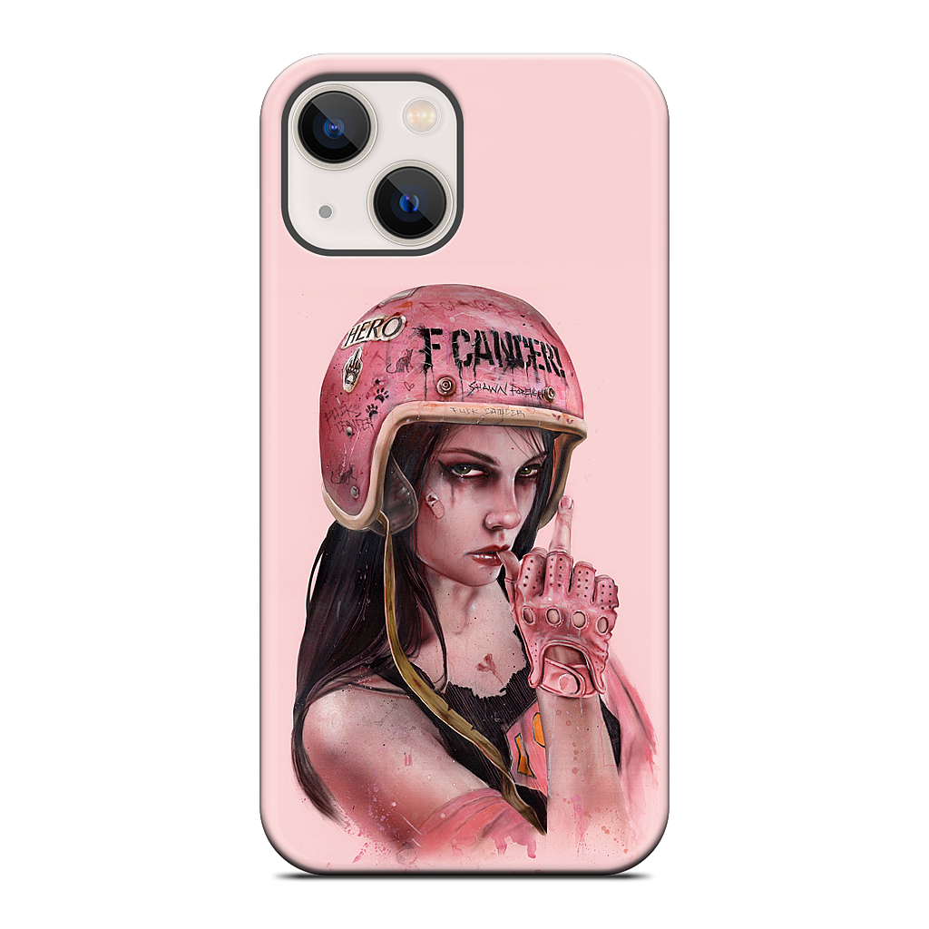 F Cancer iPhone Case