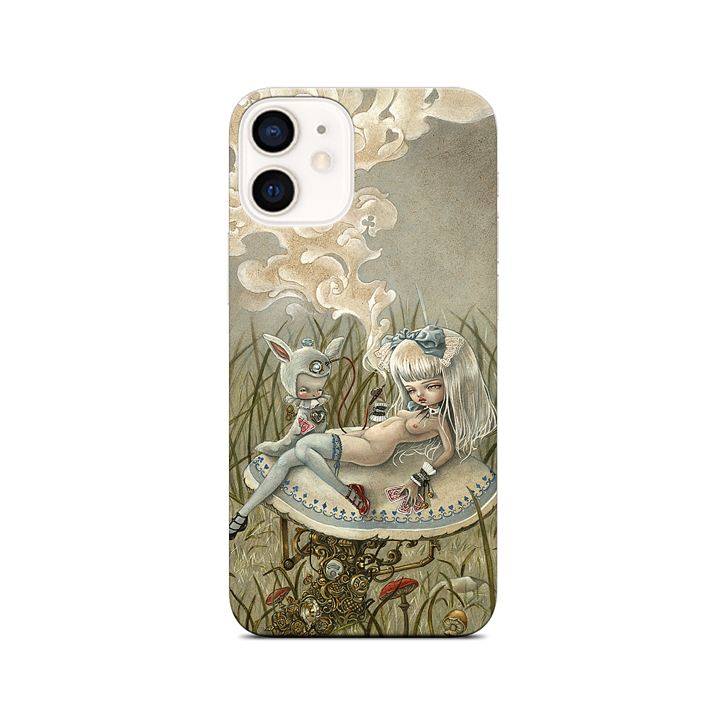 Alice and the Caterpillar iPhone Skin