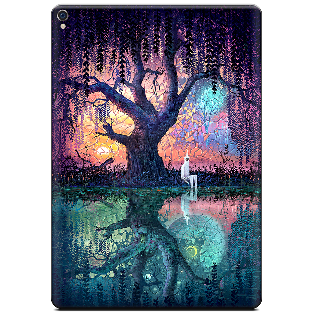 On the Banks of Broken Worlds iPad Skin