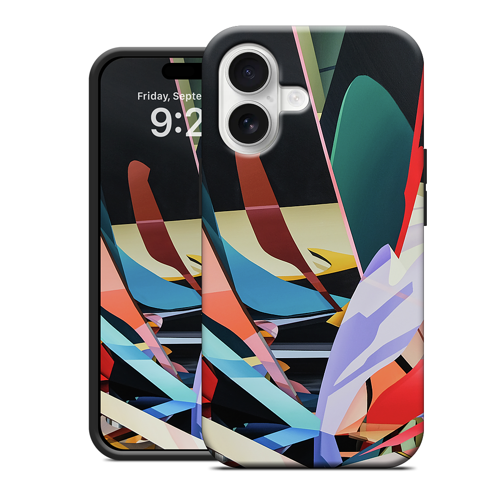 Pellucid Pathways IV iPhone Case