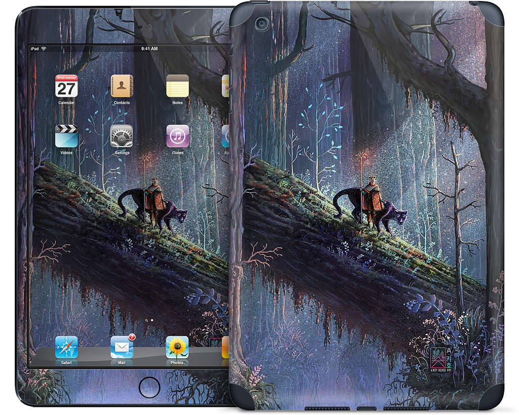 Emerging from the Deepness iPad Skin