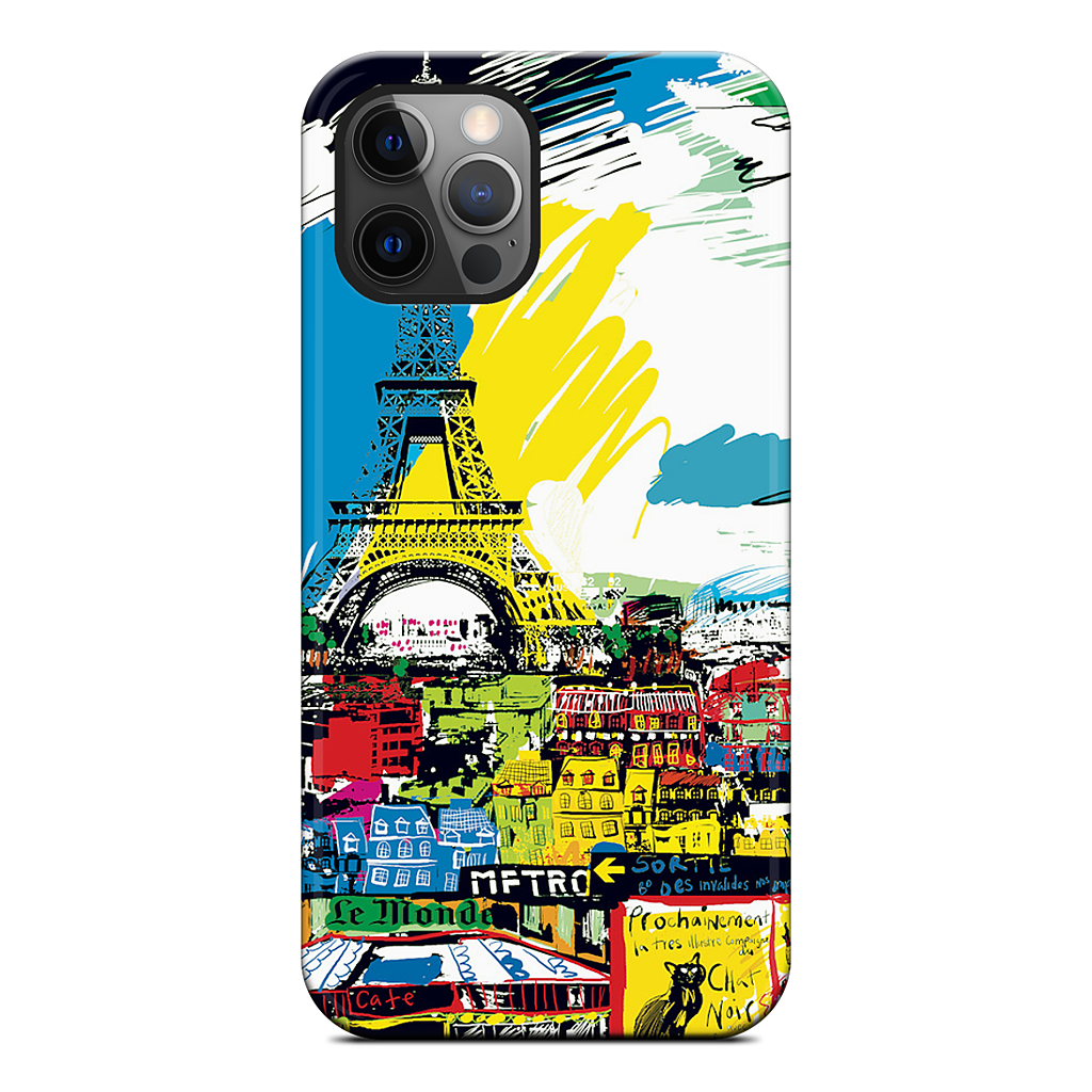 Paris Skyline iPhone Case