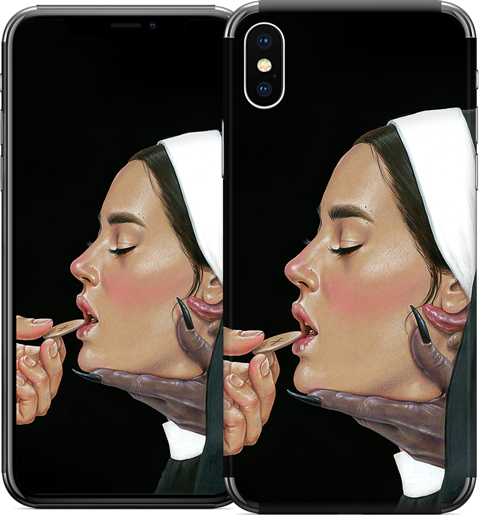 Keep Calm and Eat This Flesh iPhone Skin