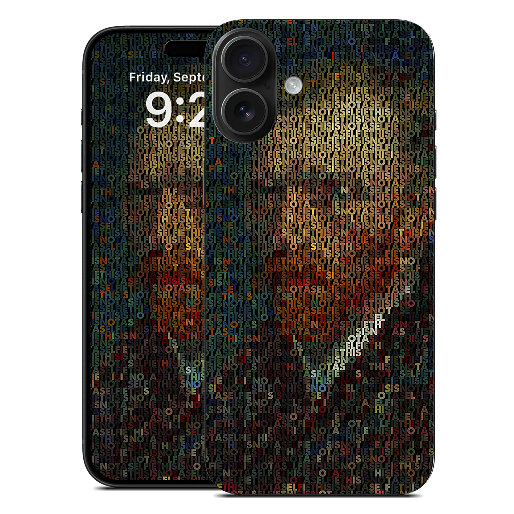 This Is Not A Selfie II iPhone Skin