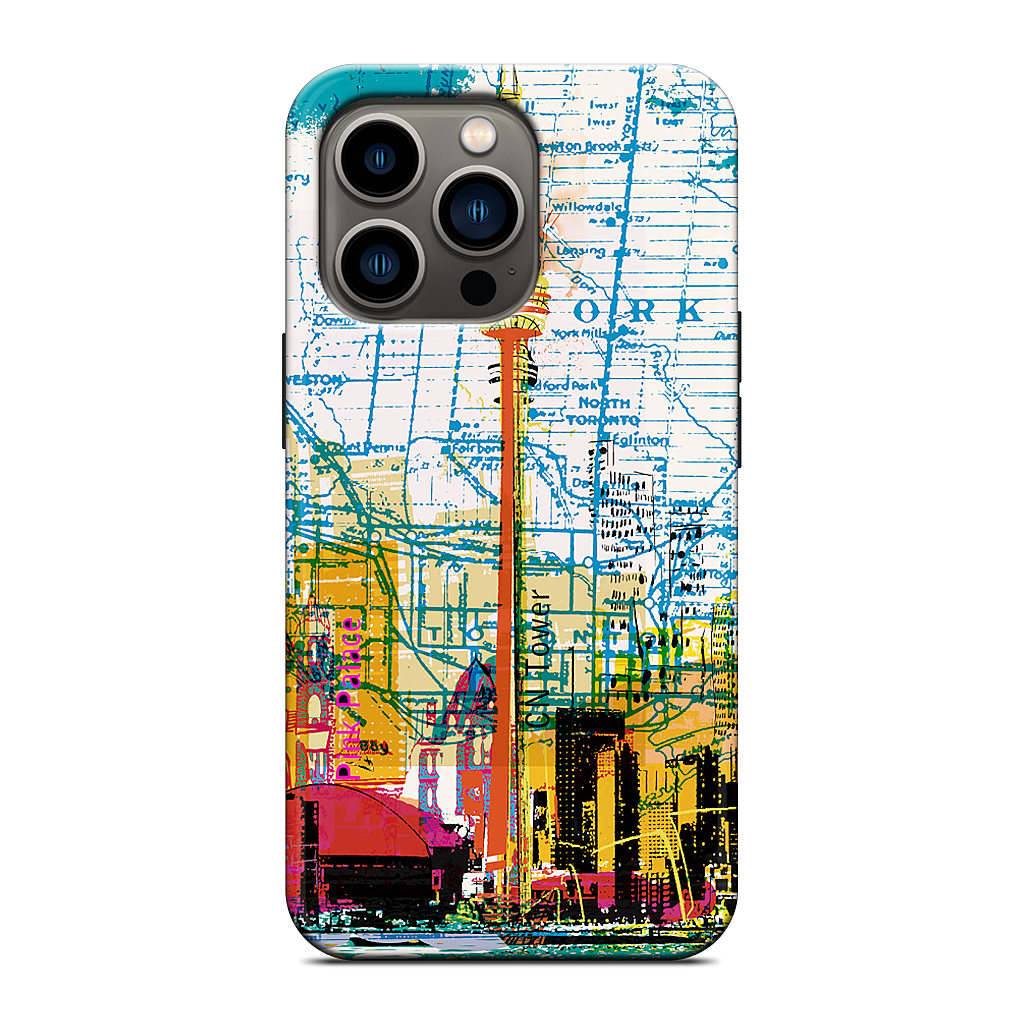 Toronto Skyline iPhone Case