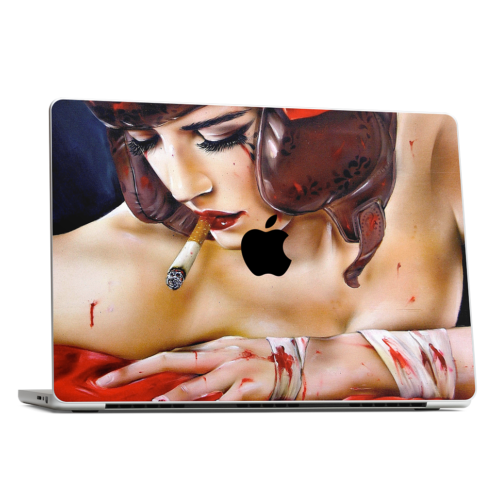 Bloody Knuckles MacBook Skin