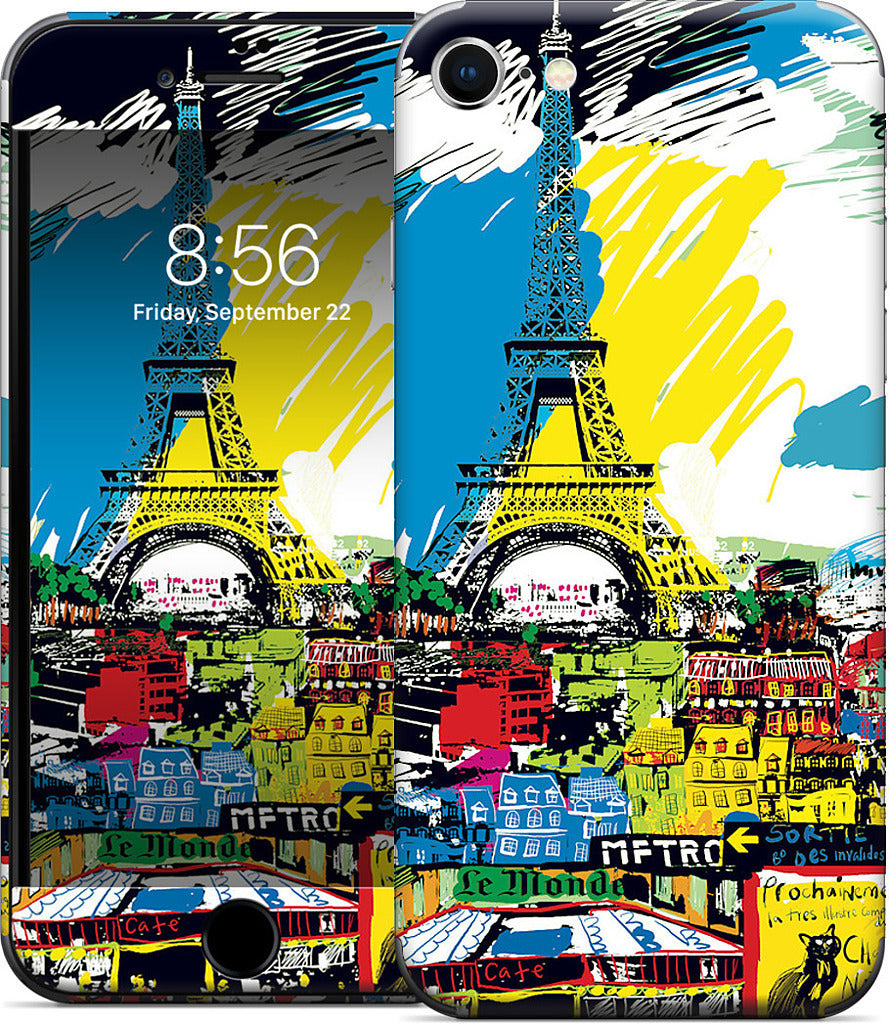 Paris Skyline iPhone Skin