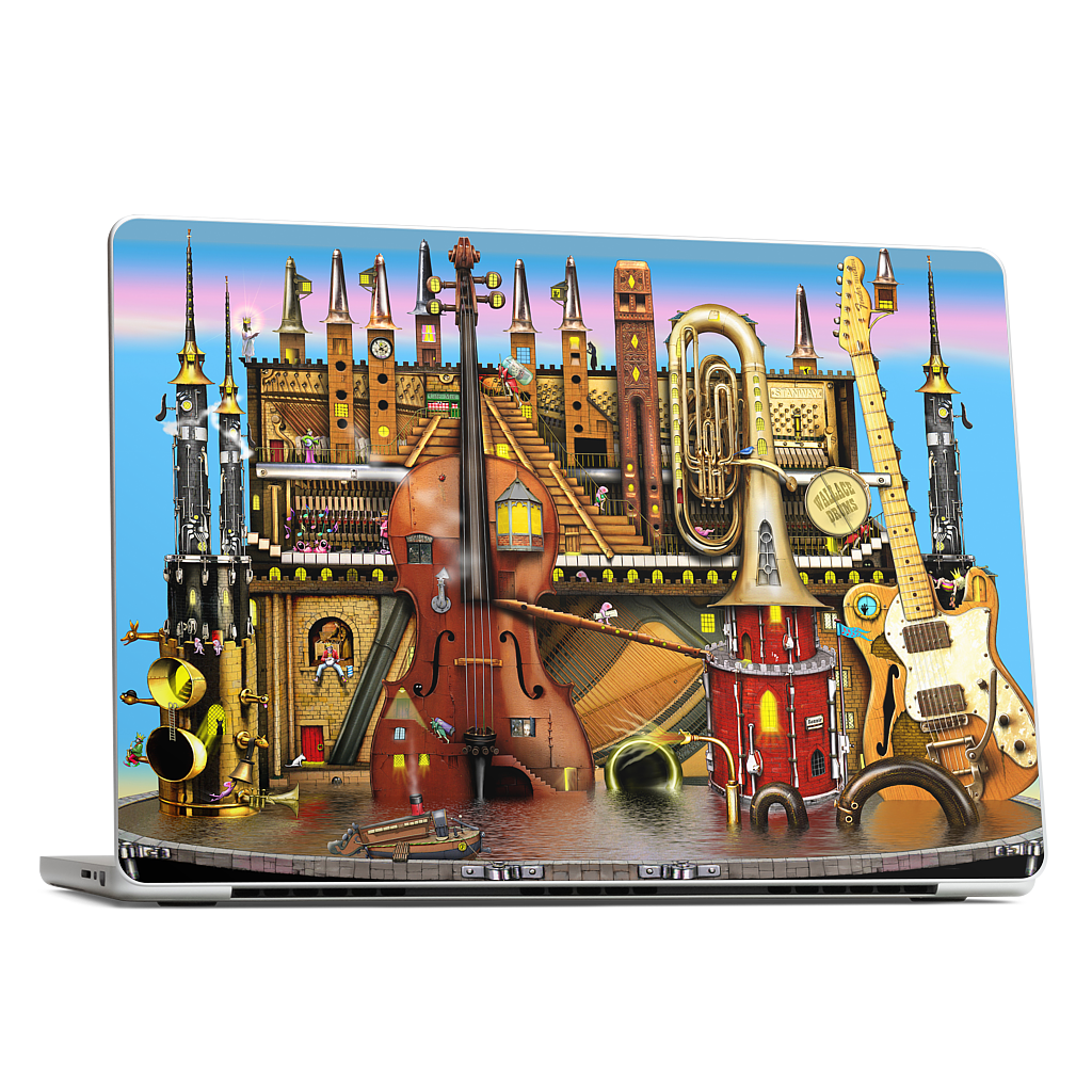 Music Castle MacBook Skin