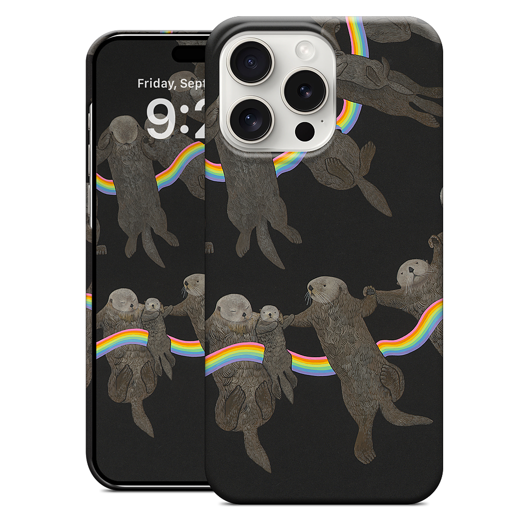 Otter Rings iPhone Case