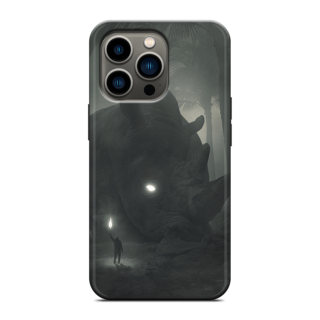 Face of Fear iPhone Case