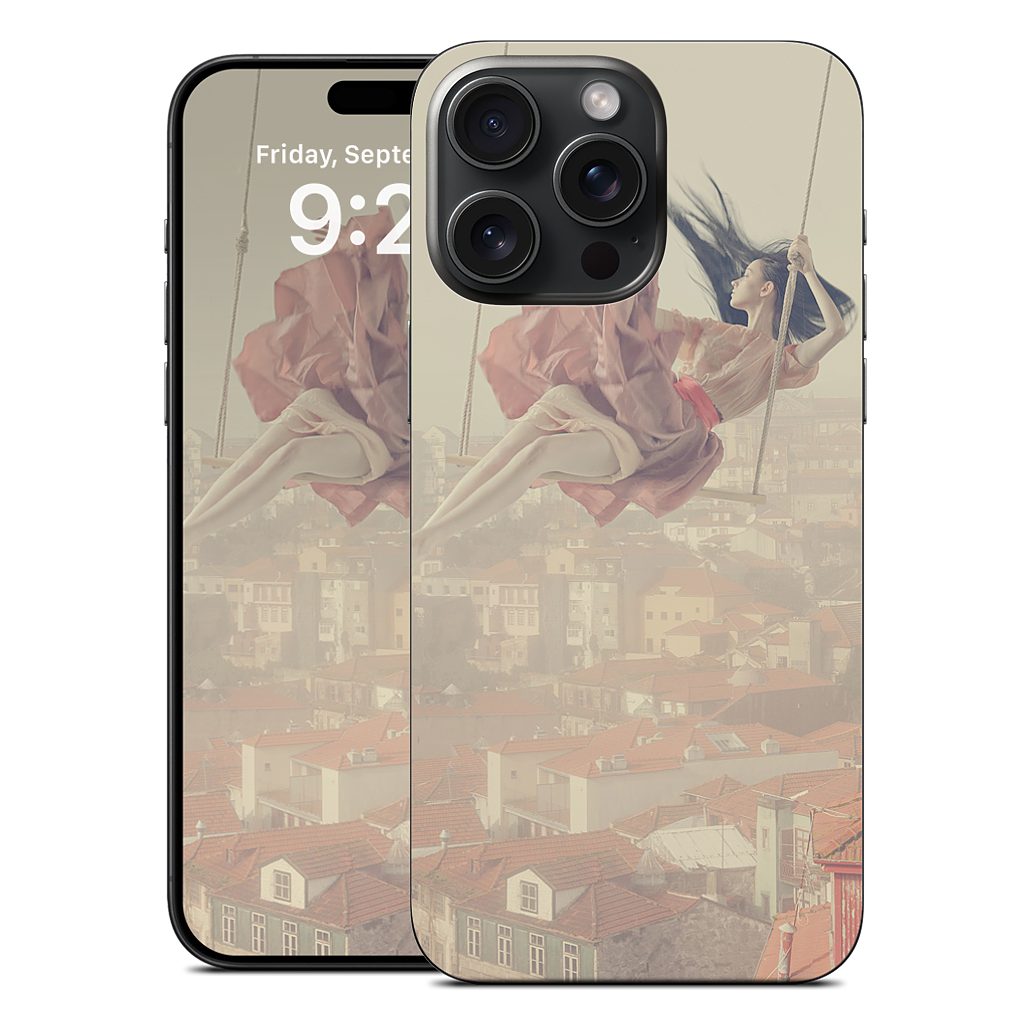 Swinging Over Oporto iPhone Skin