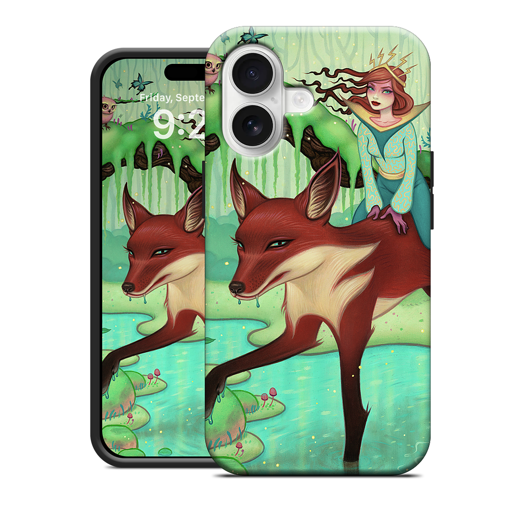 The Fox's Respite iPhone Case