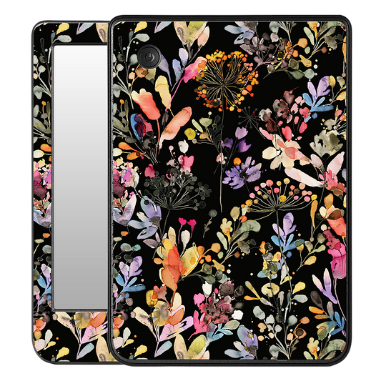 Wild Grasses (Black) Kobo Skin