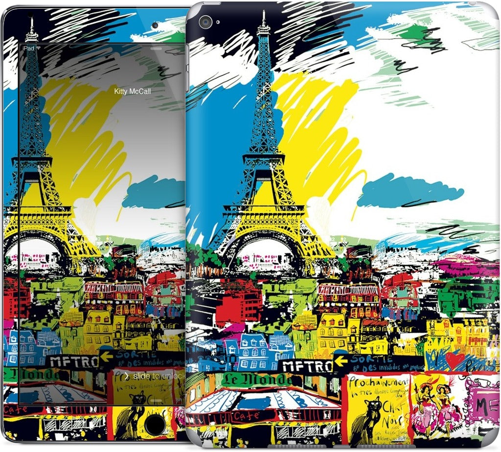 Paris Skyline iPad Skin