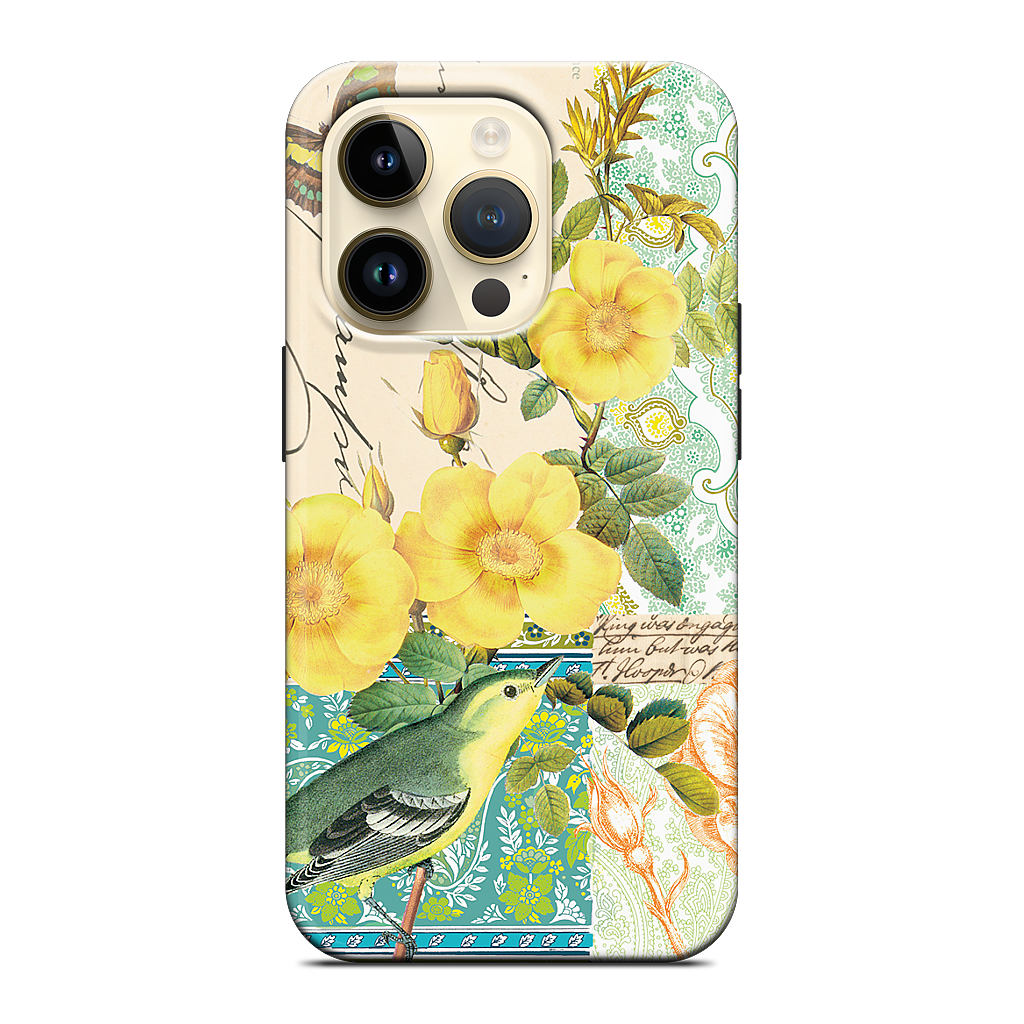 Yellow Bird iPhone Case