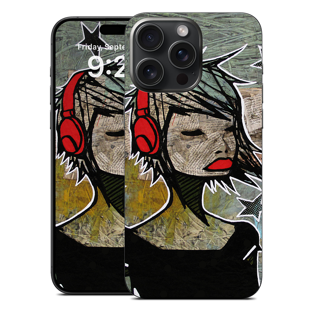 Night Music iPhone Skin