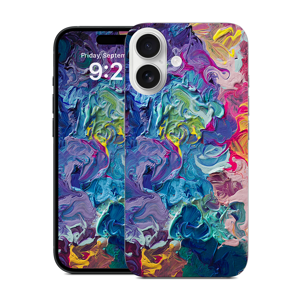 Rainbow Flow Abstract iPhone Skin