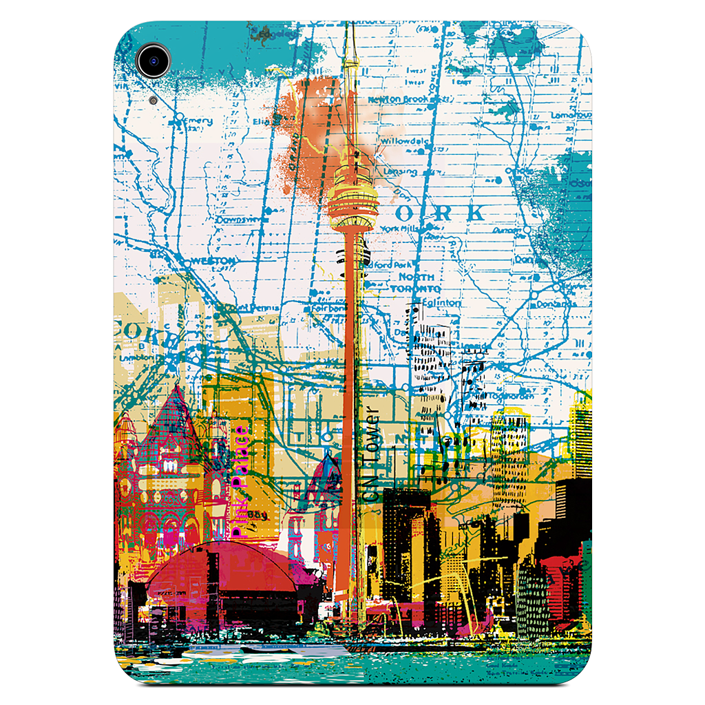 Toronto Skyline iPad Skin