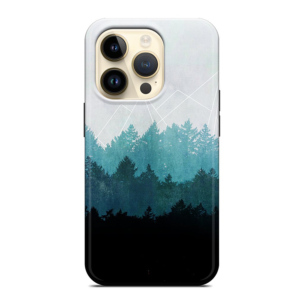 Woods Abstract iPhone Case