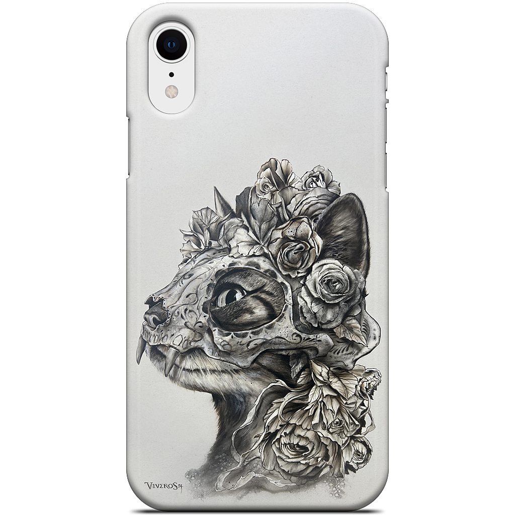 Muerte Cat iPhone Case