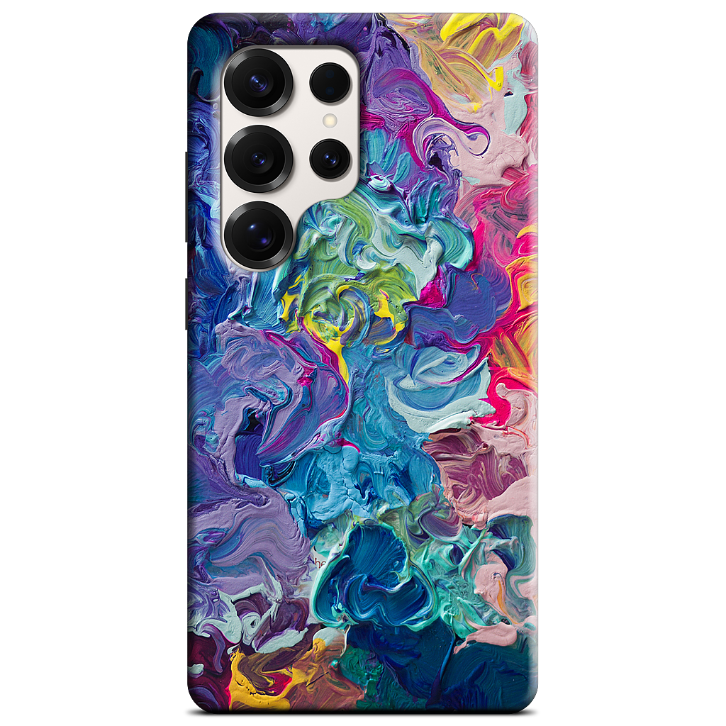 Rainbow Flow Abstract Samsung Case