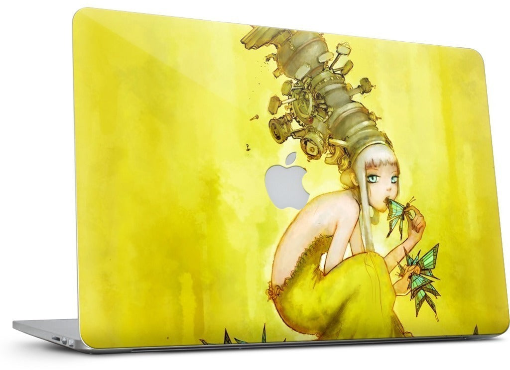 Glass Butterflies MacBook Skin