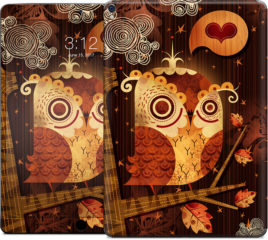 The Enamored Owl iPad Skin