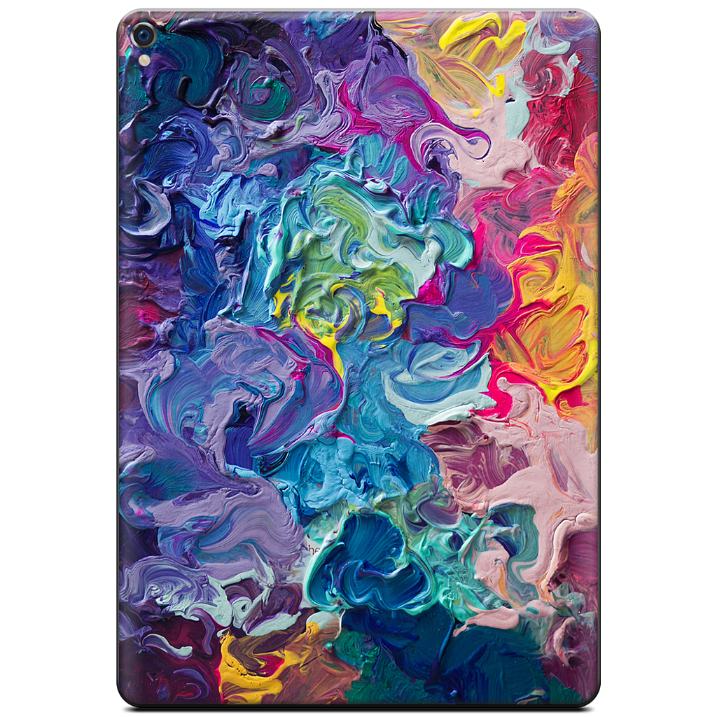 Rainbow Flow Abstract iPad Skin