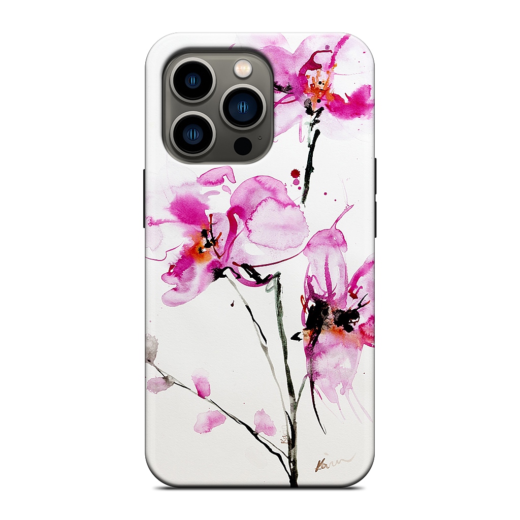 Orchids I iPhone Case